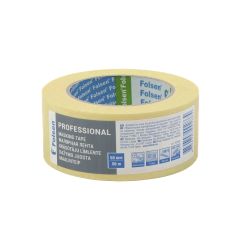 Masking tape 80°C, 50mmx50m, yellow, paper