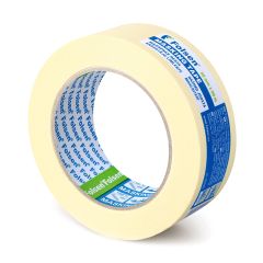 Masking tape 60°C, 38mmx50m, yellow, paper