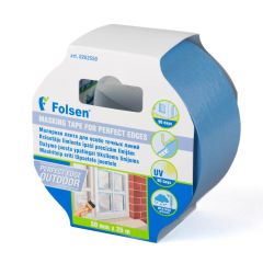 Masking tape, Perfect Edge Outdoor 50mmx25m, blue, ricepaper