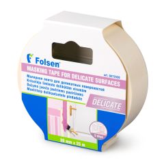 Masking tape Delicate 30mmx25m, white, paper