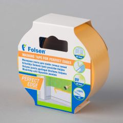 Masking tape Perfect Edge 50mmx50m, yellow ricepaper