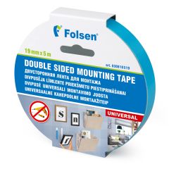Double-sided PE Mounting tape 19mmx5m, thicness 1,1mm