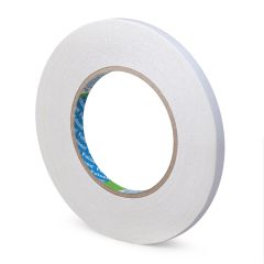 Double-sided Tissue tape 80°С, 12mmx50m, transp, paper