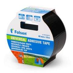 Universal adhesive tape Extra Strong 48mmx10m, 270µm, black, fabric/PE
