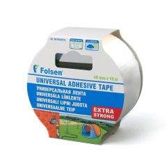 Universal adhesive tape Extra Strong 48mmx10m, 270µm, white, fabric/PE
