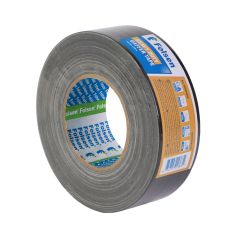 Niiskuskindel Duct teip, Heavy-duty, 48mmx50m, must, kangas/PE