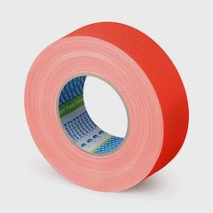 FLUO Premium Gaffer orange cloth tape 25mmx50m, 300µm