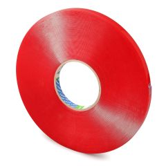 Двусторонняя акриловая лента 12ммx33мx1мм, прозрачная