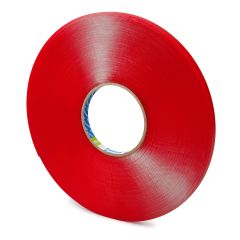 Двусторонняя акриловая лента 6ммx16,5мx1,5мм, прозрачная