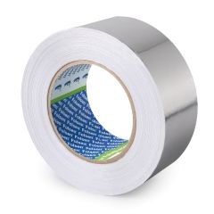 Aluminium tape 150°C, 50mmx50m, 36µm, silver