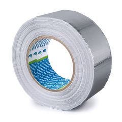Reinforced aluminium tape 50mmx40m, silver