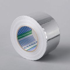 Reinforced aluminium tape 75mmx40m, silver