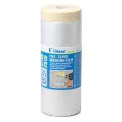 Защитная плёнка 2700ммx17м с малярной лентой, HDPE