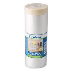 Universal pre-taped masking film 3100мм х17м, transp, HDPE