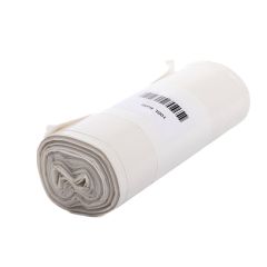Garbage bag LD,100L,710x1150mm, 40my, white, 10psc