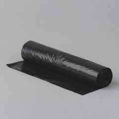 Black garbage bag 200l, 750x1350mm, 50µm, 10pcs/roll