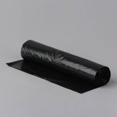 Black garbage bag 250l, 1150x1400mm, 65µm, 10pcs/roll
