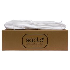 Prügikott Saclo Mini LONG  läbipaistev, 15my, Ø357mm, 75m