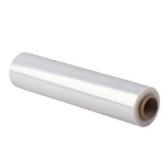 Käsipakkekile 450mm, 17µm, läbip, LLDPE, rullis 1,75kg