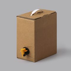 Brown Bag in Box cardboard box for 3l bag 175x106x223mm