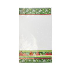 Candy bag "Gifts" 200x330+30mm, 30µm, transp, OPP, 100pcs/pack