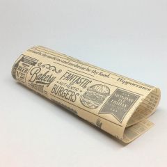 Brown Nature Eco greaseproof deli wrap paper 320x380mm, 1000pcs/pack