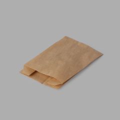 Бумажные пакеты для печенья 100+55x150мм коричневые, 1000шт/коробка