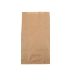 Brown paper bag  200+80x350mm, 1000pcs/box