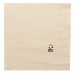 Салфетки EcoLabel, бежевыйе 100шт