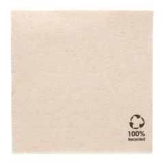 Салфетки EcoLabel, бежевыйе 100шт