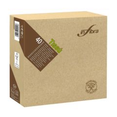 Napkins, 380x380mm "Madre Terra", 2-ply, 1/4, 40pcs