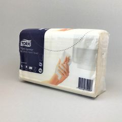 White Z fold 2-ply hand towel Tork H2 Xpress, 234x213mm, 190pcs/pack