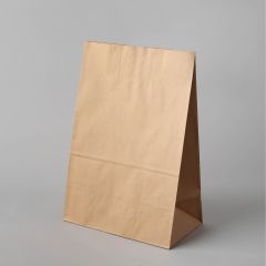 Large brown 2-layer paper bag 320x170x590mm, 1000pcs/box