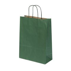 Paberkott keerutatud sangadega 270x120x370mm, roheline