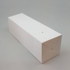 White paper PopUp Gift Box without a ribbon 100x100x350mm