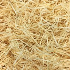 Wood wool for gift cushioning, packed in ca 3kg