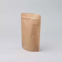 Doypack ziplock kott 250ml, 110x185+70mm, pakis 100tk