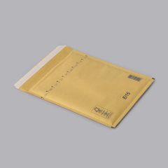 Bubble envelope nr.15, 220x265mm, yellow, paper/PE