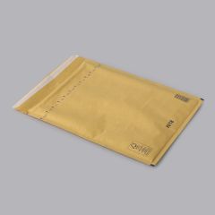 Bubble envelope nr.18, 270x360mm, yellow, paper/PE