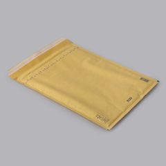 Bubble envelope nr.20, 350x470mm, yellow, paper/PE