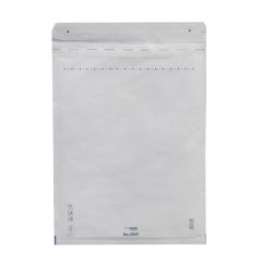 Bubble envelope nr.20, 370x480+50mm, white, paper/PE