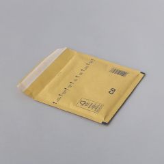 Bubble envelope CD, 180x165mm, yellow, paper/PE