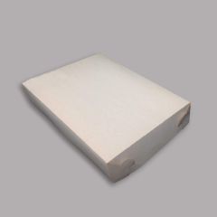 White cardboard cake box nr 5, 260x195x60mm, 100set/pack