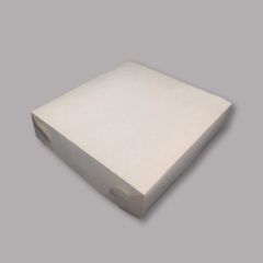White cardboard cake box nr 6, 275х255x60mm, 100set/pack