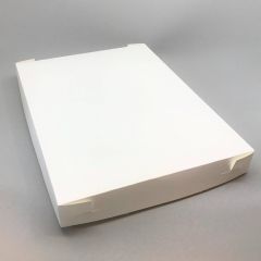 White cardboard cake box nr 8, 280х380x40mm, 125set/pack