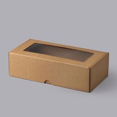 Brown cardboard giftbox 320x165x93mm