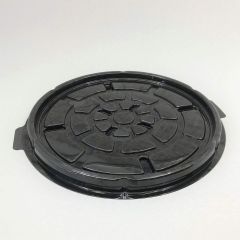 Черная круглая основа для торта ø180мм PET, 140шт/коробка