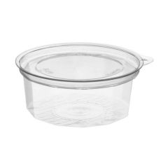 Clear OPS round deli container SL809, 200ml, ø 100mm, 1000pcs/box