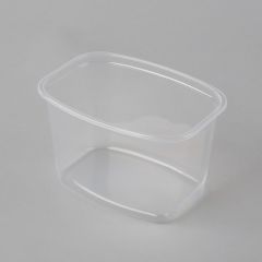 Greiner container 750ml, 139x102mm, transp, PP, 35pcs/pack