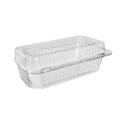 Pastry containerwith lid 210x110x80, PET, 500pcs/box